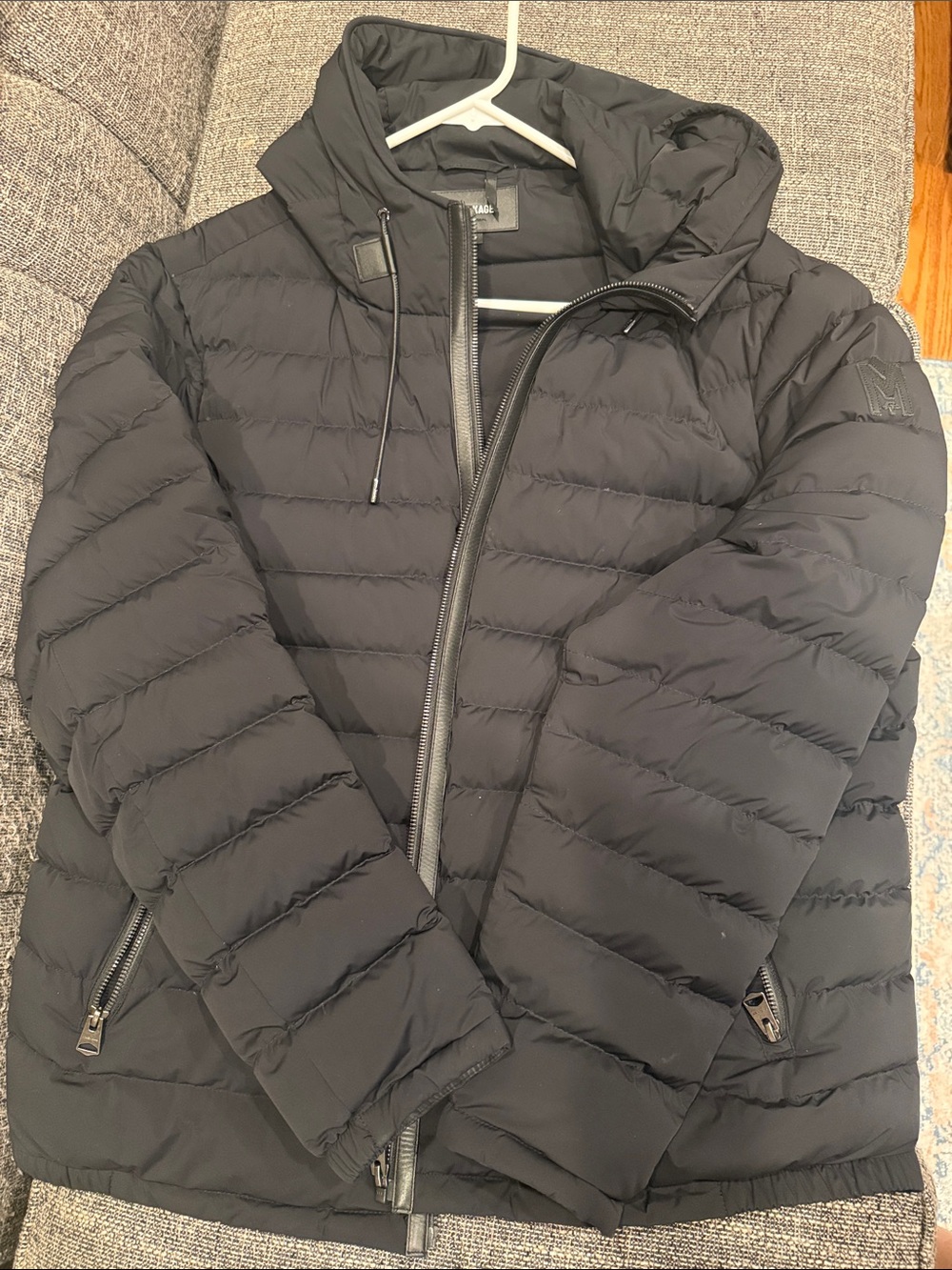 Mackage Men’s Black Puffer Jacket